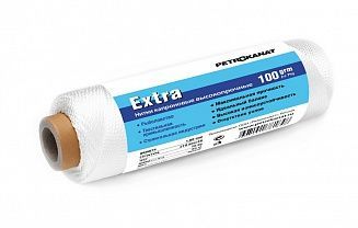 Нить капроновая Extra 100г 210 den/48 (1, 80мм) белая