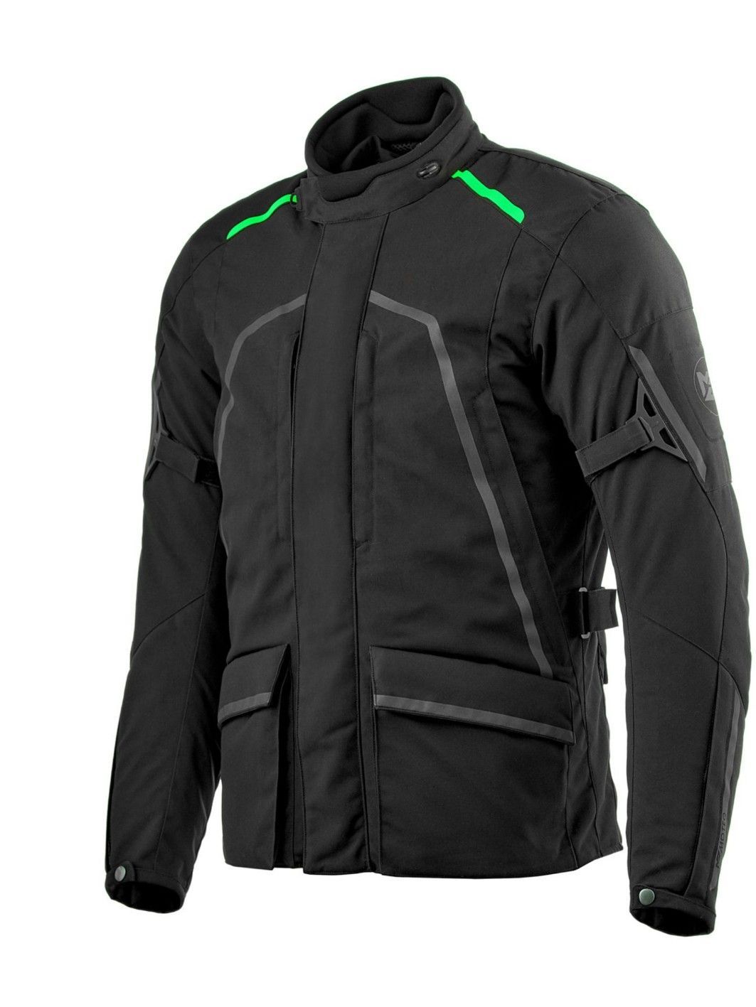 Куртка текстильная MOTEQ Corban черная 2XL