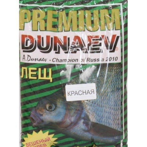 Прикормка "DUNAEV-PREMIUM" 1кг Лещ Красная  