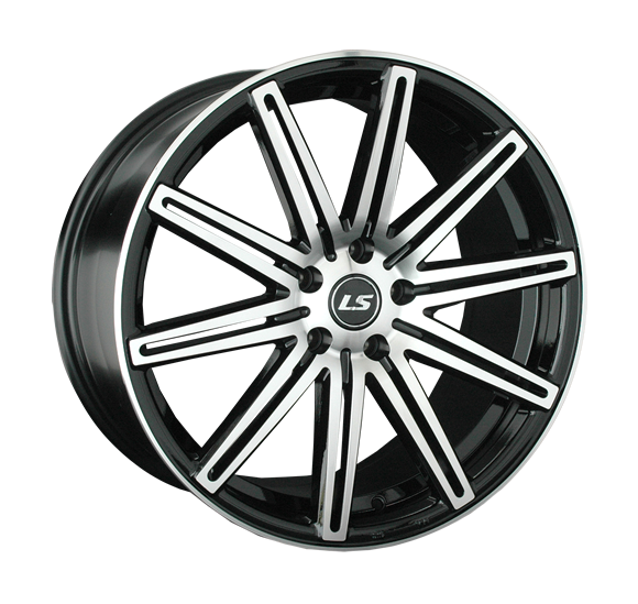 Диск л.Р19 8.5/5*114.3 LS 754  d67.1 ET40 BKF КОМПЛЕКТ 4ШТ.