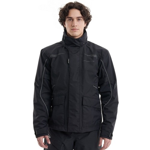Куртка - дождевик DRAGONFLY EVO PRO MAN BLACK (мембрана 20000/20000) M