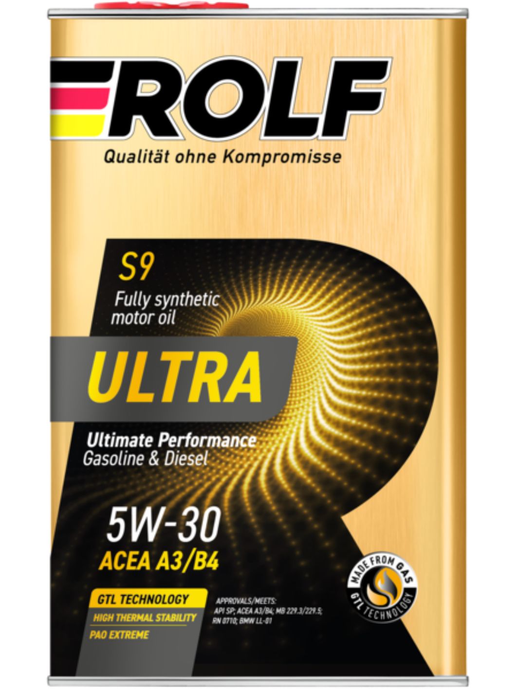 ROLF Ultra 5W30 A3/B4 SL/CF 1л синтетическое моторное масло