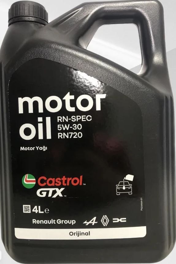 CASTROL GTX RN-SPEC 5W30 RN720 4л синтетическое моторное масло