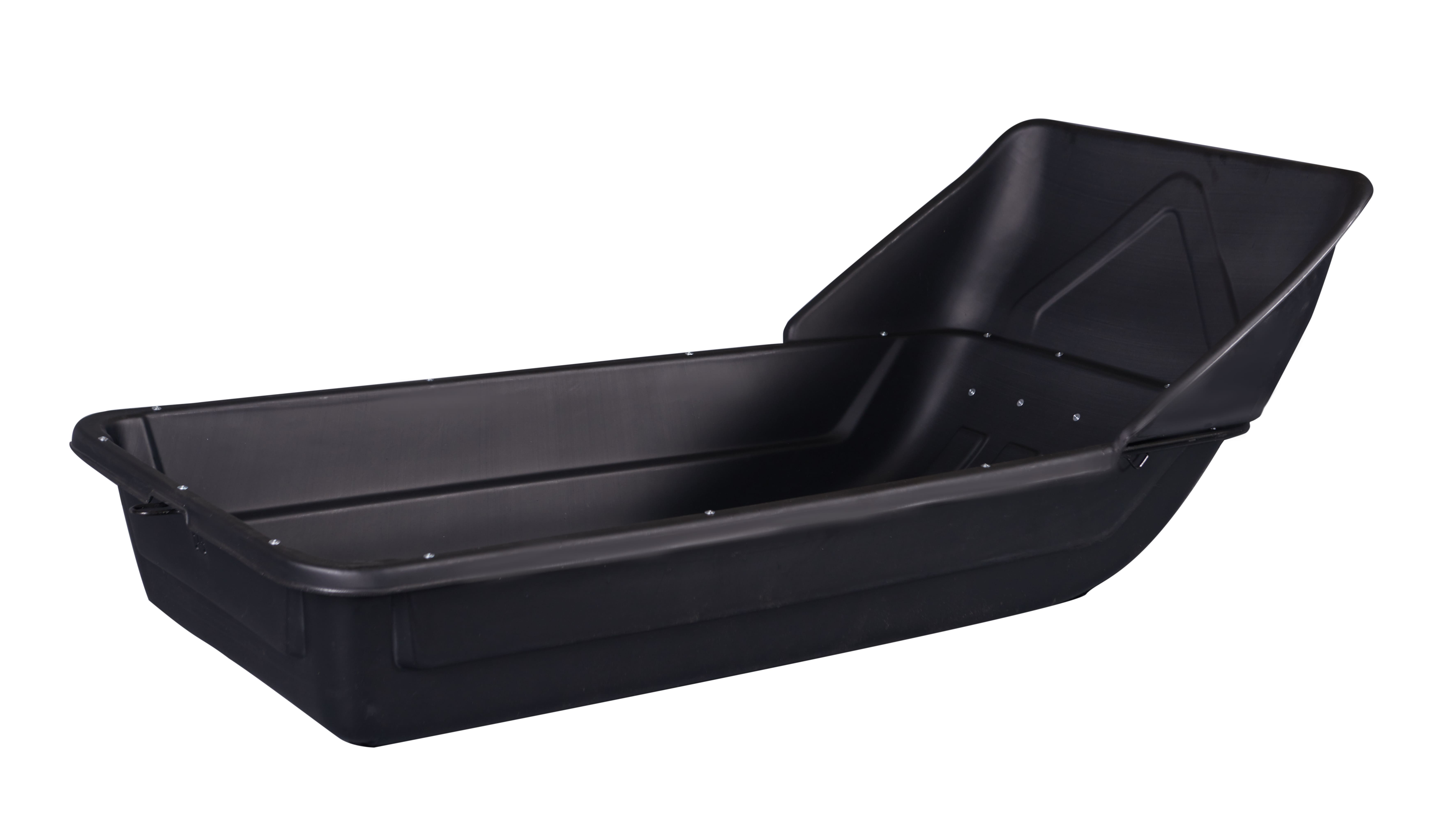 Сани волокуши 1450 LUX с отбойником с накладками на дно 1710 х 750/500 х 560 ЦентрПласт