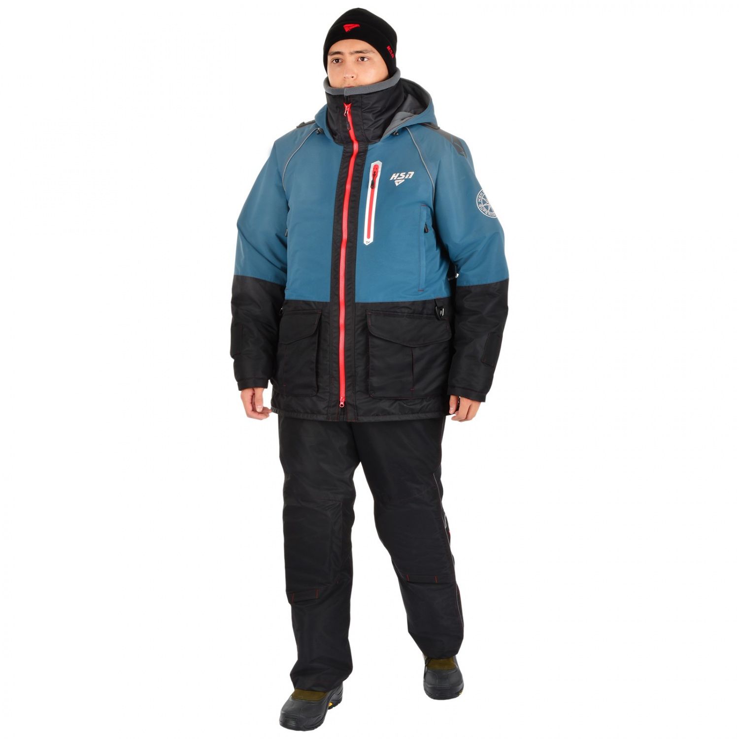 Костюм-поплавок мужской зимний "Rescuer VII comfort",  hardguard,  бирюза (54-56/176) м