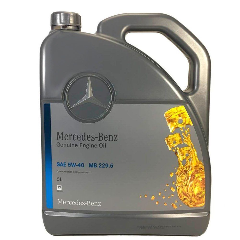 MERCEDES-BENZ MB 229.5 5W40 (5л) A000989630813AAEW  моторное масло
