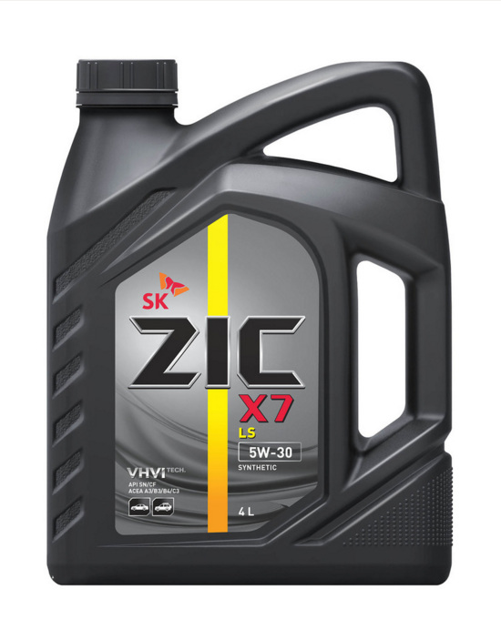 ZIC X7 LS 5W30 4L полусинтетическое моторное масло