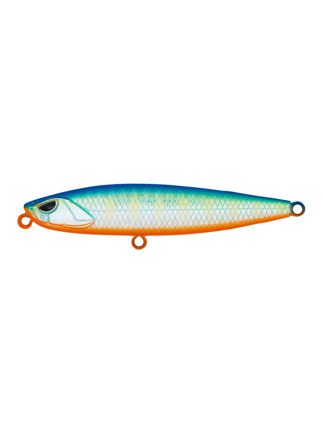 Воблер Стикбейт Strike Pro Scud Stick 70S (Slide Bait Heavy One 70),  70 мм,  16, 5 гр,  Загл. 0, 5м.-4, 0м.,  Тонущий,  цвет: A150-713 UV Blue Silver OB,  (EG-245#A150-713)