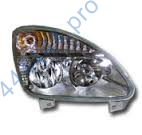 Фара (блок) ГАЗ-3302 н/о правая (стекло) 3302.3711010-25 (без коррект)