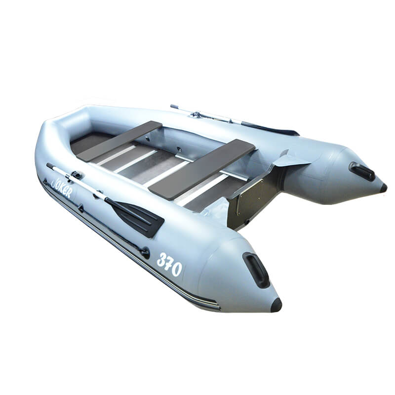 Лодка JOKER-370 FISHER серая