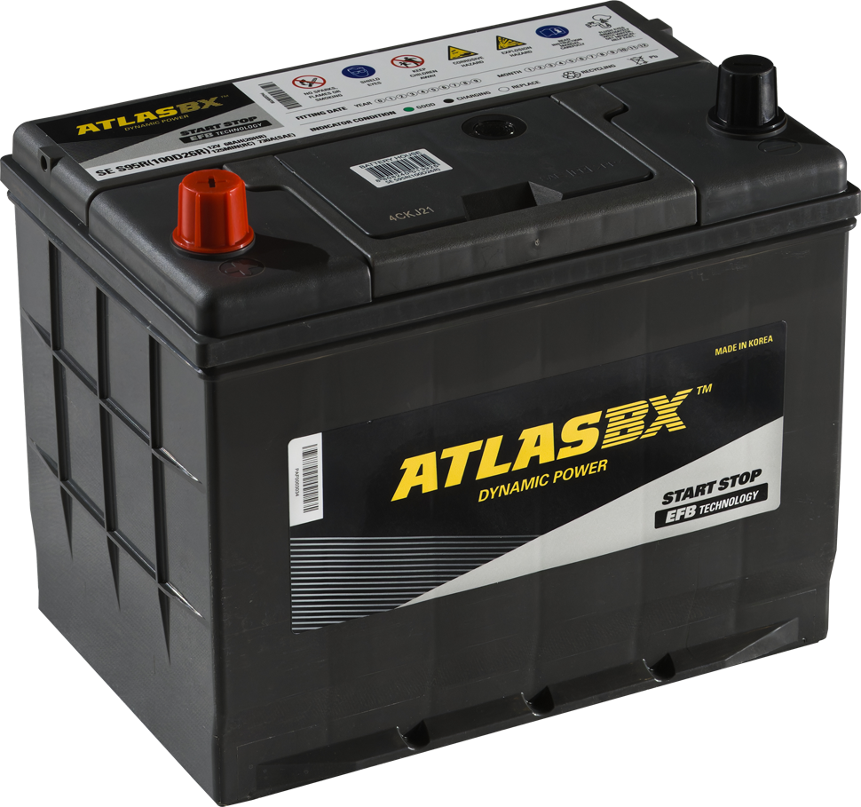 68 ATLAS EFB AX SE S95R (100D26R) Аккумулятор зал/зар