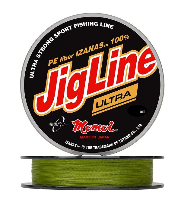Шнур JigLine Ultra PE  0, 12 мм,  9, 0 кг,  100 м хаки