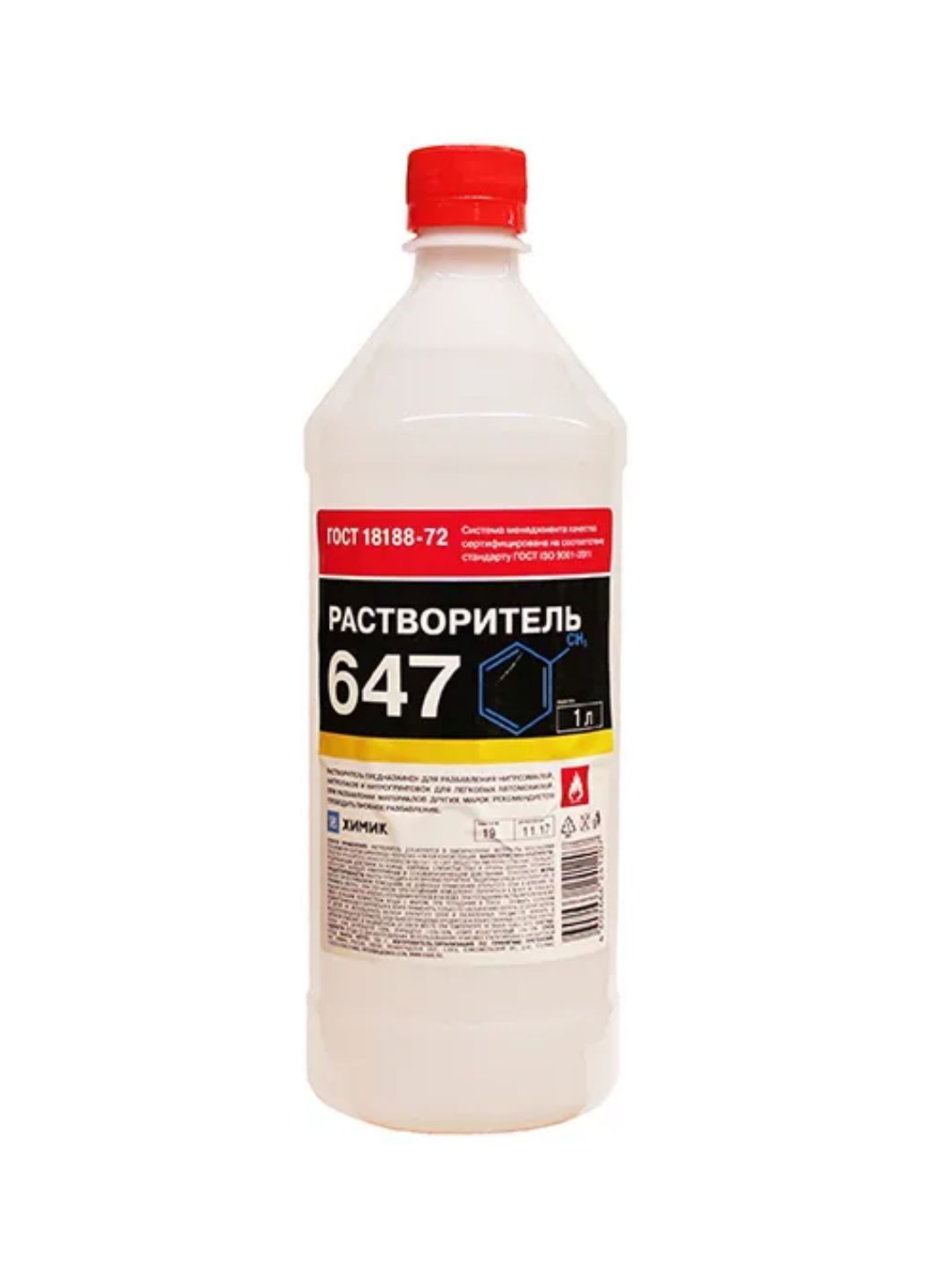 Растворитель ХИМИК 647 1л