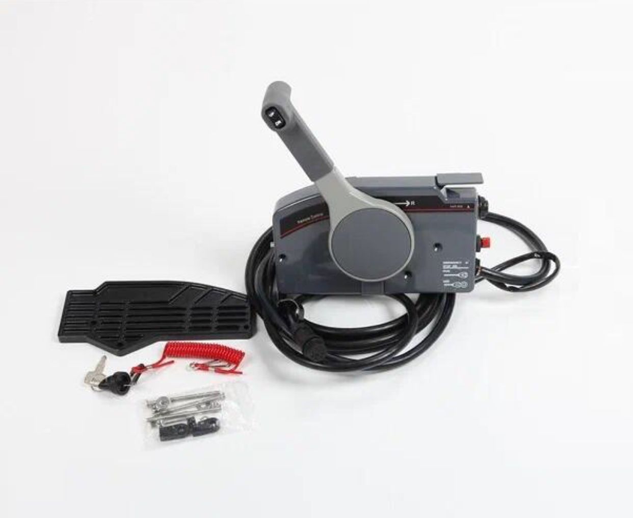 Контроллер газ-реверс NAUTFLEX Yamaha 703-48205-16P(С кнопкой гидроподъема,  фишка на 10 пинов,  Толкает газ)