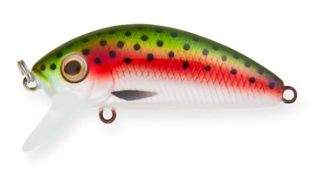 Воблер Минноу Strike Pro Mustang Minnow 45,  45 мм,  4, 5 гр,  Загл. 0, 2м.-0, 5м.,  Плавающий,  цвет: 71-EP Trout Silver,  (MG-002F#71-EP)
