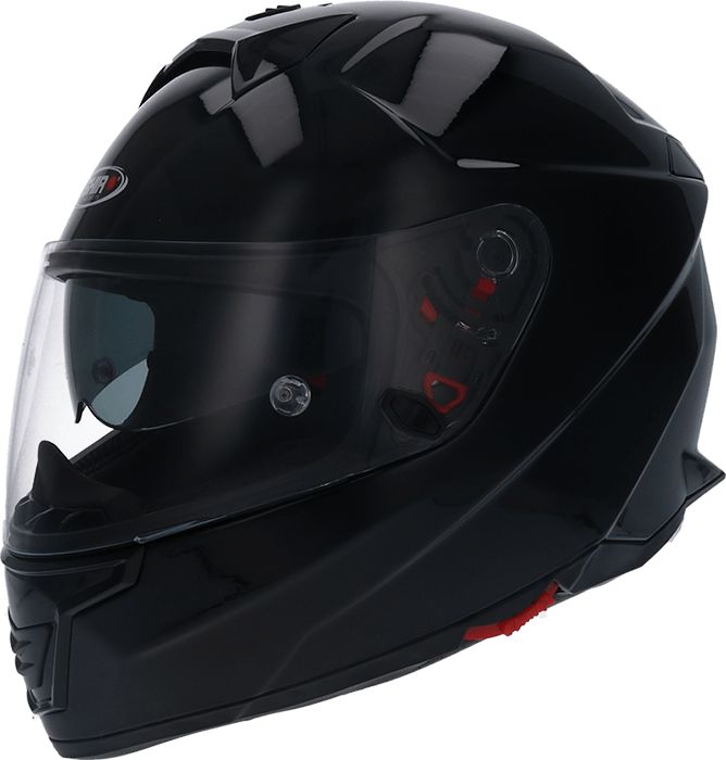 Шлем SHIRO SH351 MONOCOLOR black S
