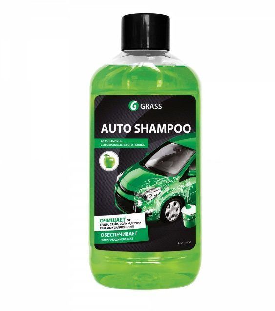Автошампунь GRASS Universal яблоко (1л.) 1111002