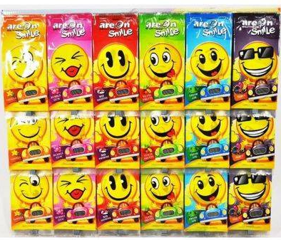 Ароматизатор "AREON" бумажный "SMILE RING" (1шт.)