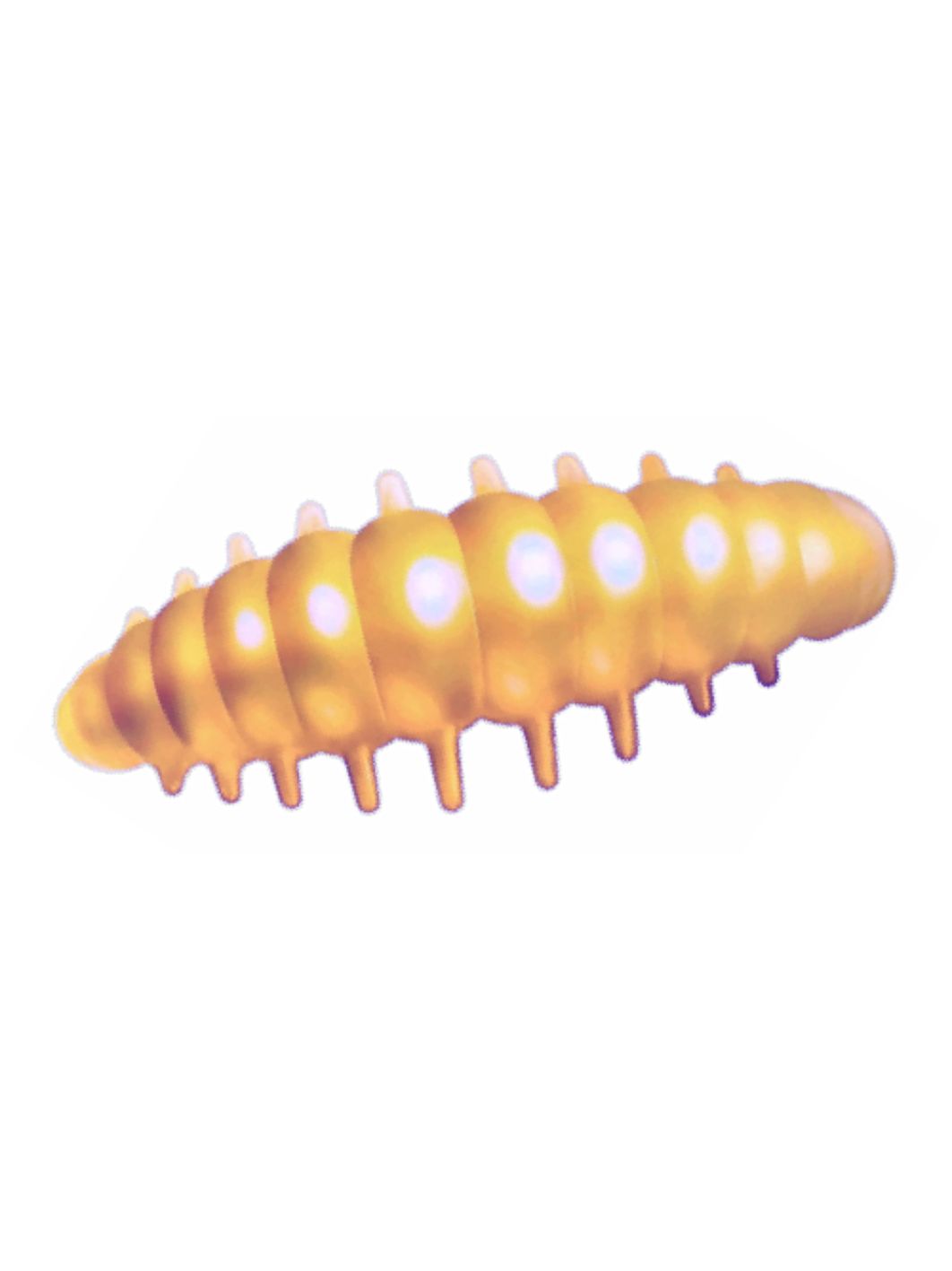 Приманка ZUB NOA LARVA 30мм(1, 2") -10шт,  (цвет 303) телесный