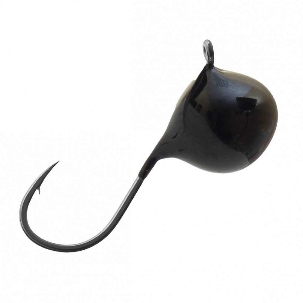 Мормышка вольфрамовая ДРОБИНА С УШКОМ (обмазка) (2, 5мм/ BL) Lumicom