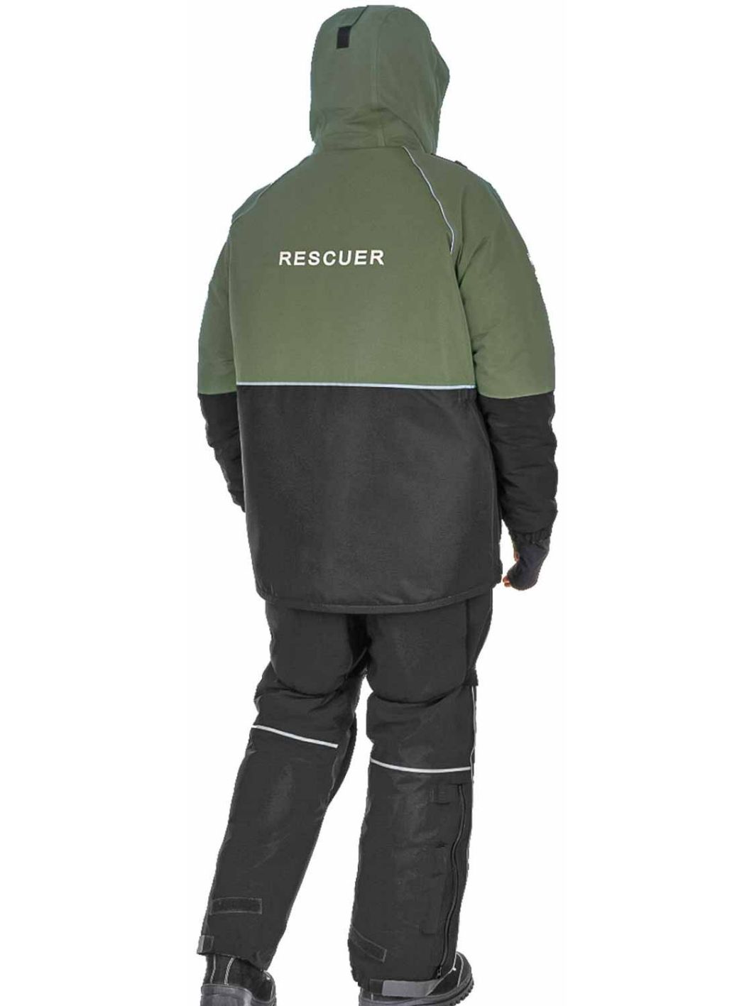Костюм-поплавок мужской зимний "Rescuer VII comfort",  hardguard,  хаки (62-64/182) м