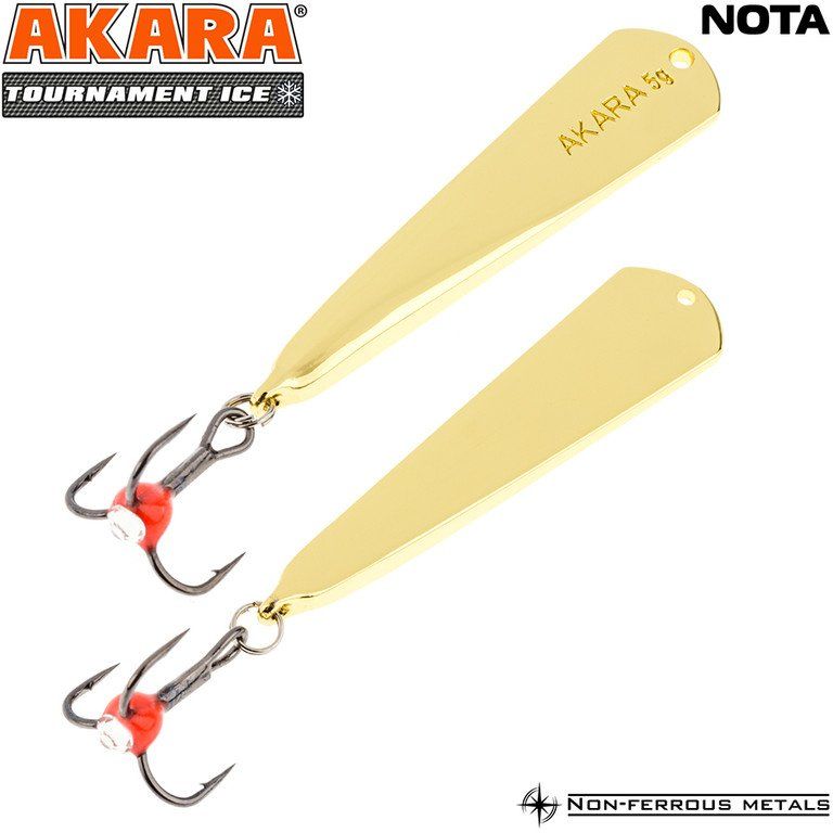 Блесна зимняя Akara Tournament Ice Nota 45 5 гр. Go