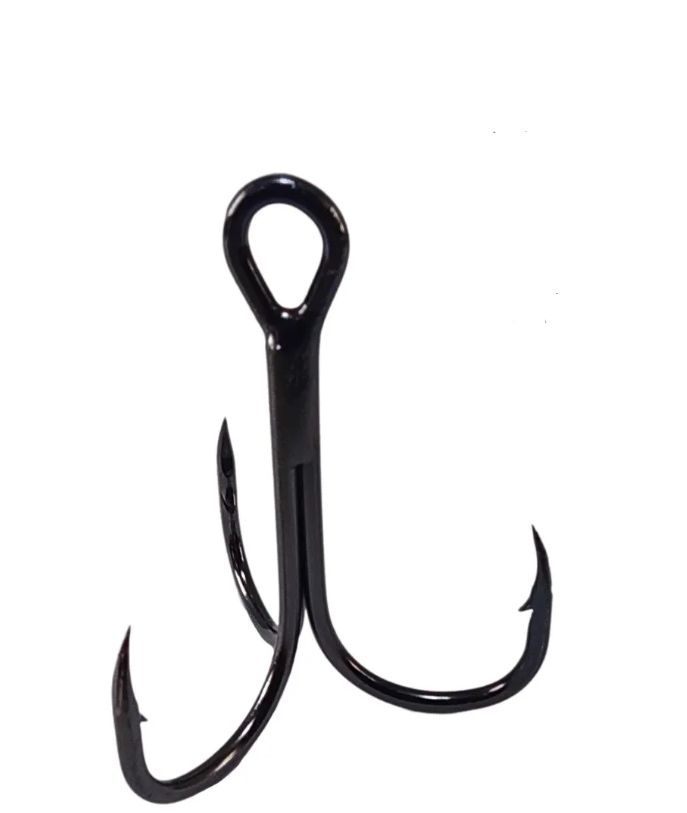 Тройник JIG IT Round bend treble hooks,  10 шт/уп. №12