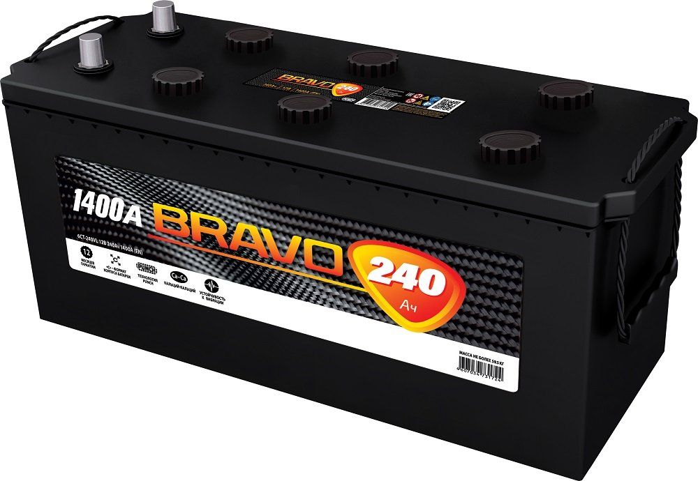 6СТ 240 BRAVO ЕВРО 1400EN Аккумулятор зал/зар
