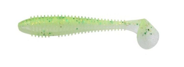 Приманка съедобная Keitech Swing Impact FAT 4.8" PAL #02 Lime Chart Shad