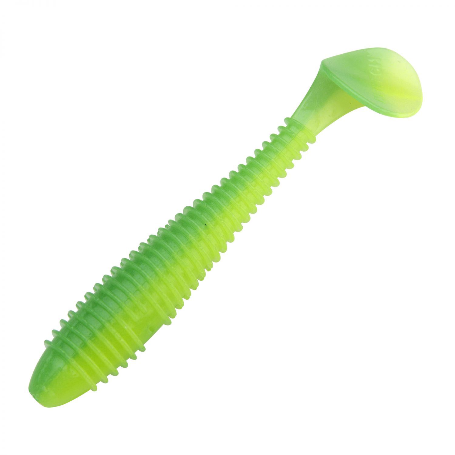 Приманка съедобная Keitech Swing Impact FAT 3.8" EA#11 Lime Chartreuse Glow