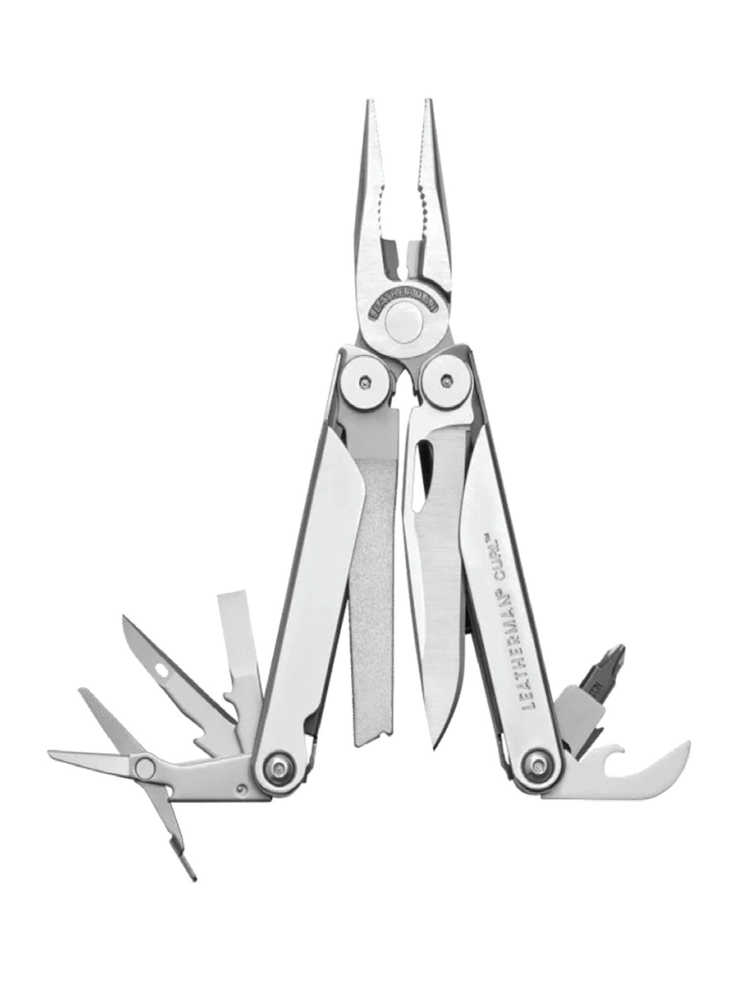 Мультитул LEATHERMAN Curl Stainless 15 инстр.,  7, 4/10 см,  чехол нейлон