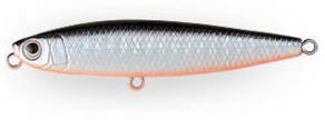 Воблер Стикбейт Strike Pro Scud Stick 70S (Slide Bait Heavy One 70),  70 мм,  16, 5 гр,  Загл. 0, 5м.-4, 0м.,  Тонущий,  цвет: A70-713 Black Silver OB,  (EG-245#A70-713)