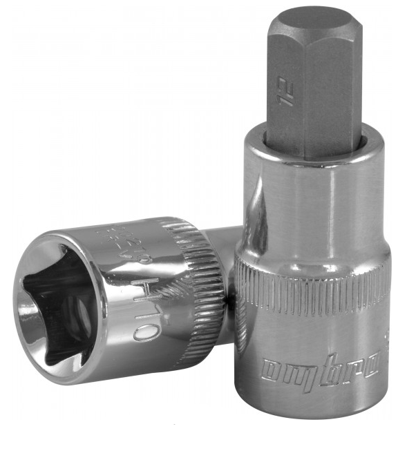 Бита в головке 1/2" HEX H4 (L=55мм) OMBRA 120204