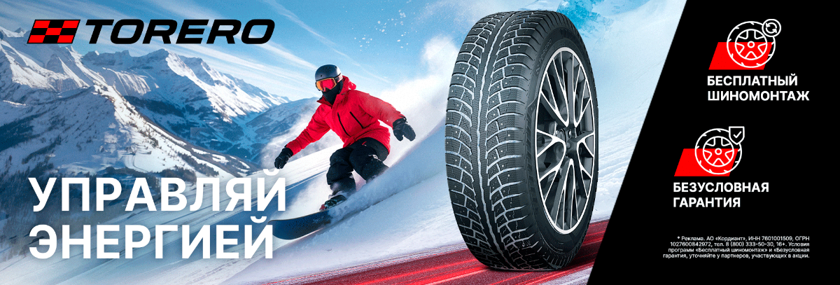 Бесплатный шиномонтаж шины Torero