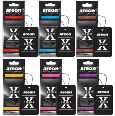 Ароматизатор "AREON" бумажный "X-VERSION" (1шт.)