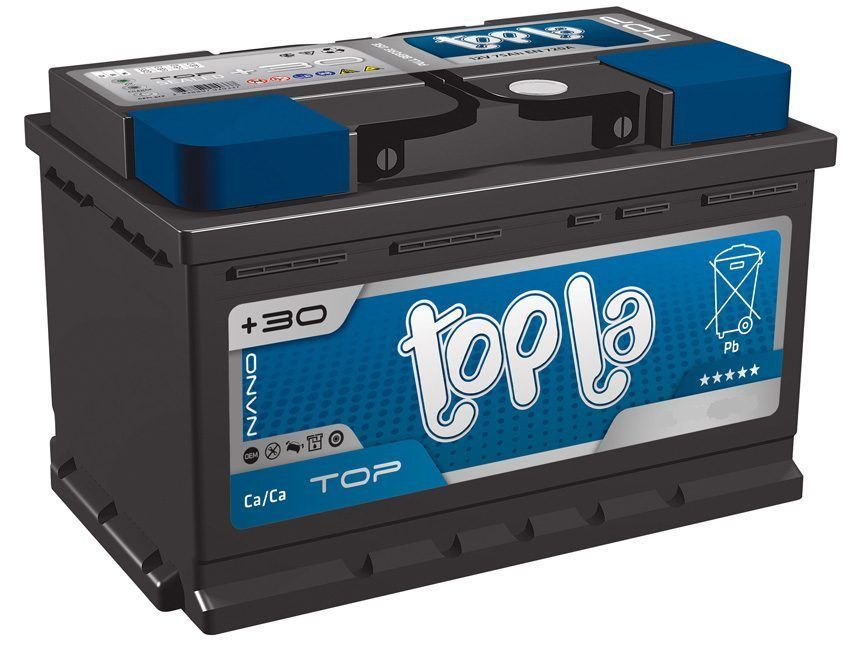 85 TOPLA TOP LB Евро Аккумулятор зал/зар
