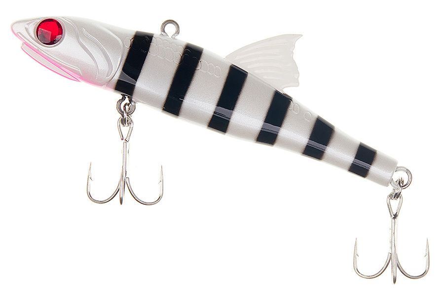 Виб LITTLE JACK Forma Adict 78mm 22g (#Zebra milk black)