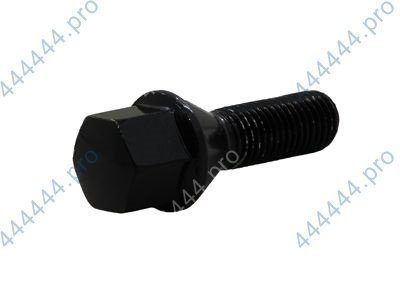 Болт диска колеса 12*1.5 28 S17 конус черный хром MATRIX (C17A28) 175110 BA