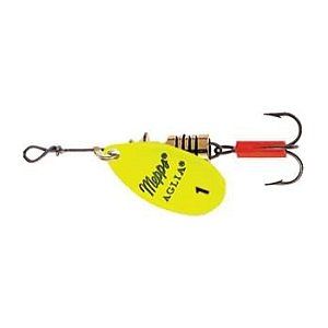 Блесна вращающаяся Mepps "Aglia FLUO Chartreuse №1/3, 5гр