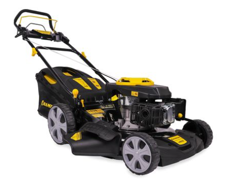 Газонокосилка бензиновая самоходная CHAMPION LM5131 4 в 1 (4.1л.с,  ширина кошения 500мм,  травосборник 60л,  вес 33кг)