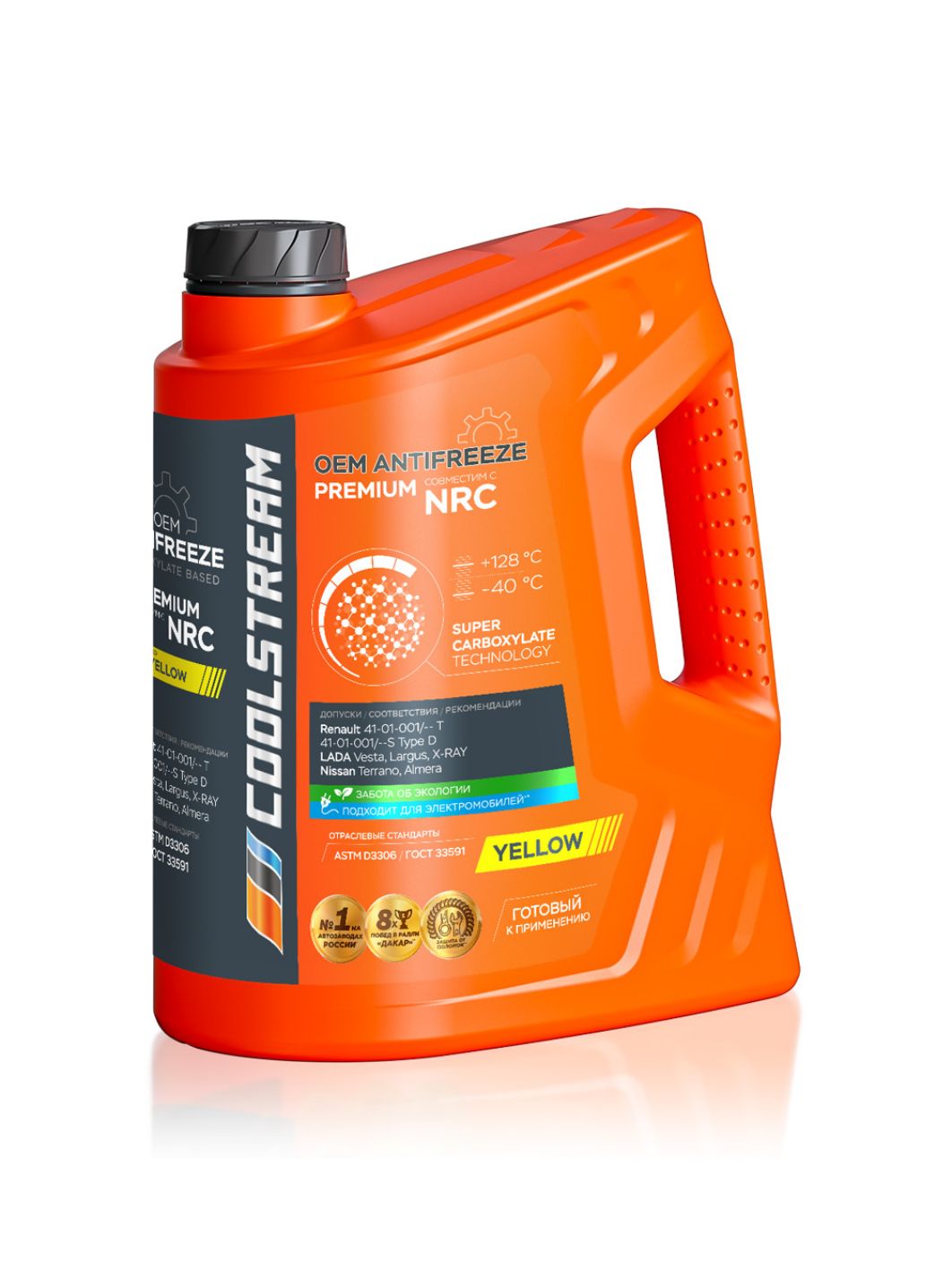 Антифриз Coolstream Premium NRC Желтый 5л.