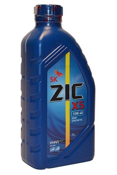 ZIC X5 10W40 1L полусинтетическое моторное масло