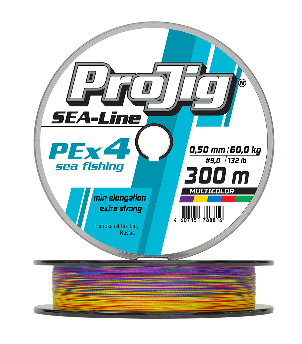 Шнур ProJig X8 Long Cast 0, 10 мм,  6, 5 кг,  150 м,  хаки