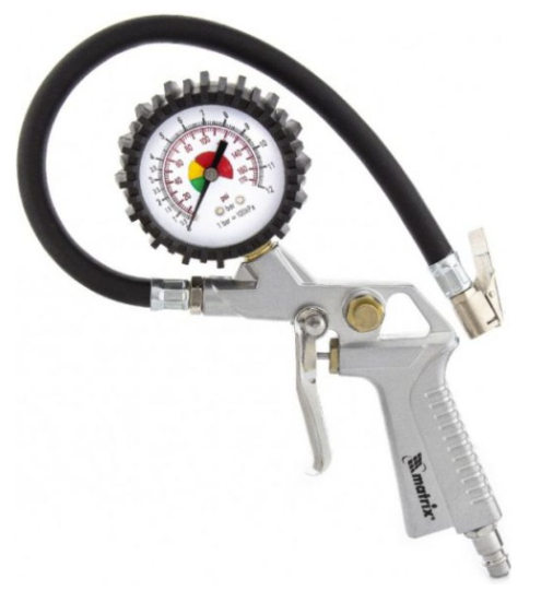 Пистолет для подкачки шин (до 8атм.) MATRIX (57322)