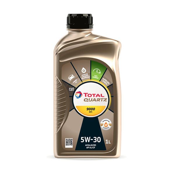 TOTAL Quartz 9000 FUTURE NFC 5w30 A5/B5 SL/CF 1L синтетическое моторное масло