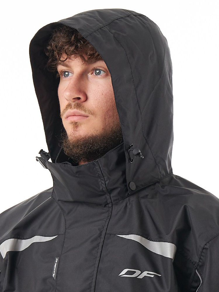 Куртка - дождевик DRAGONFLY EVO BLACK (2023) (мембрана 10000/8000) S