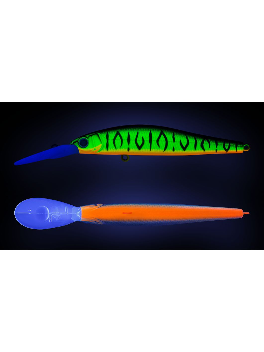 Воблер Минноу Strike Pro Jumper DR 110SP,  110 мм,  11 гр,  Загл. 1, 5м.-4, 0м.,  Нейтральный,  цвет: GC01S Mat Tiger,  (EG-192CL-SP#GC01S)