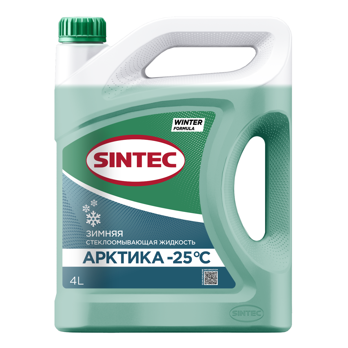 Очиститель стекла SINTEC АРКТИКА -25*С 4л.