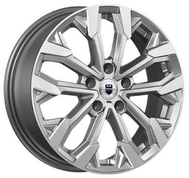 Диск л.Р17 6.5/5*114.3 КИК МОРЕЙН КС1046 d67.1 ЕТ50 дарк платинум 80468 КОМПЛЕКТ 4ШТ.