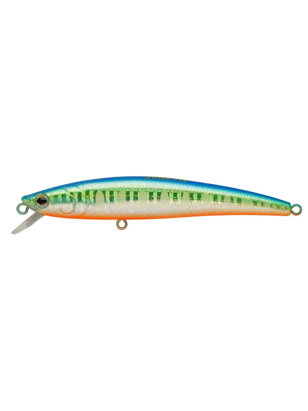 Воблер Минноу Strike Pro Arc Minnow 105SP,  105 мм,  11, 5 гр,  Загл. 0, 6м.-1, 2м.,  Нейтральный,  цвет: A150-713 UV Blue Silver OB,  (JL-092-SP#A150-713)